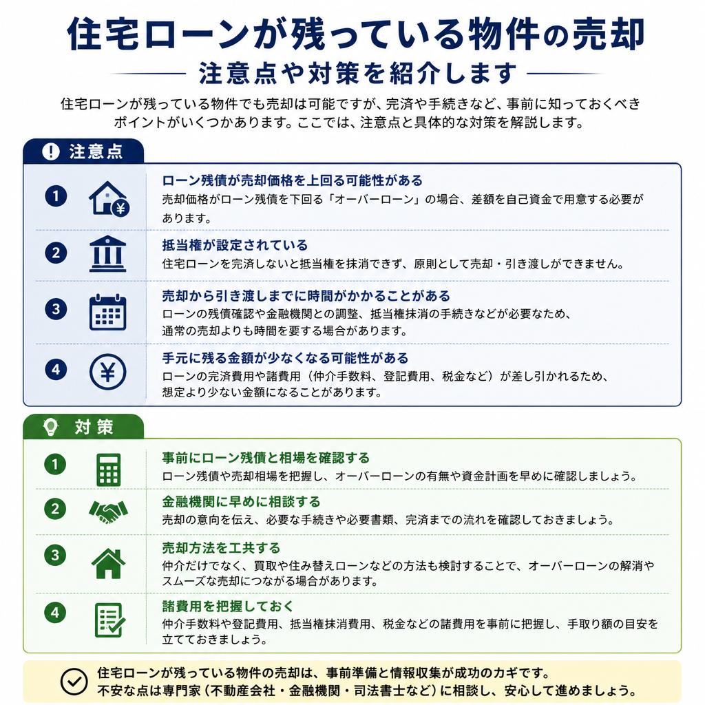 5. 住宅ローンがある場合のポイント