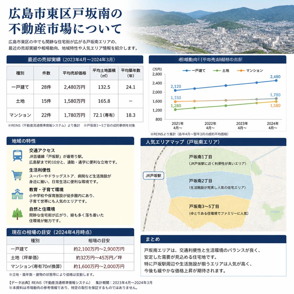 戸坂南の市場状況