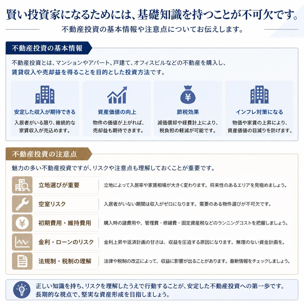5. 初めての不動産投資を考える方へ