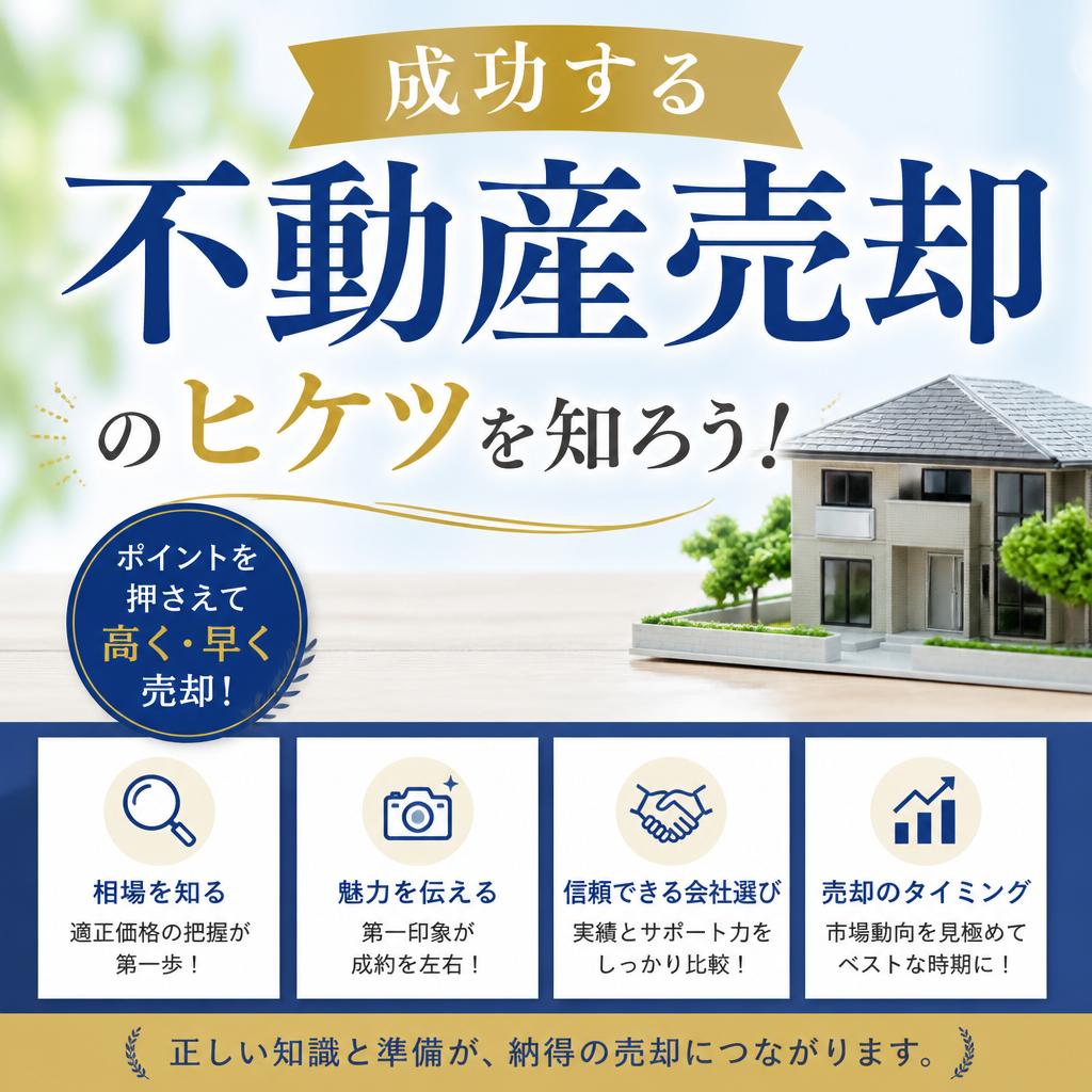 東区戸坂数甲で成功する不動産売却のヒケツを知ろう！