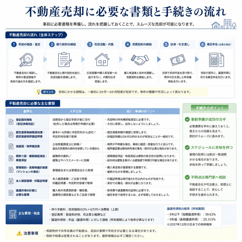 必要書類と手続きの流れ