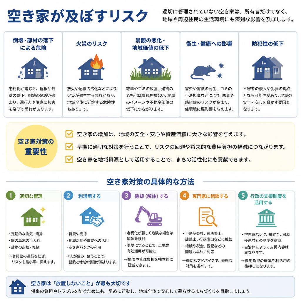 空き家対策とリスク軽減
