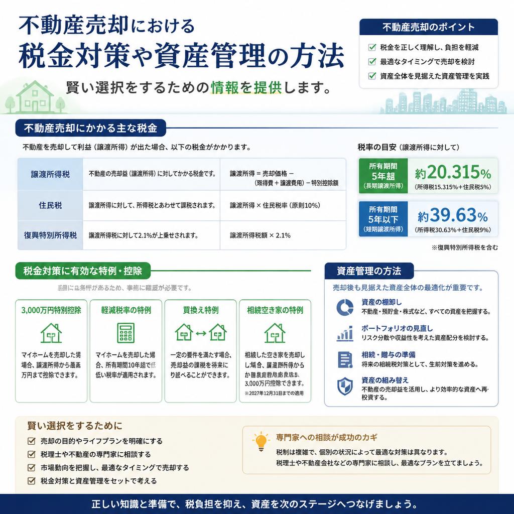 税金対策と資産管理