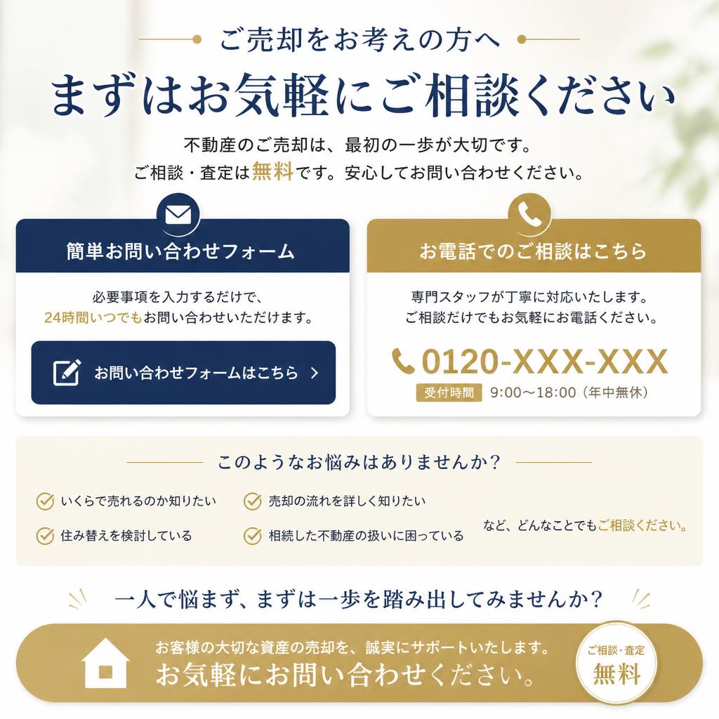 今すぐお問い合わせを！