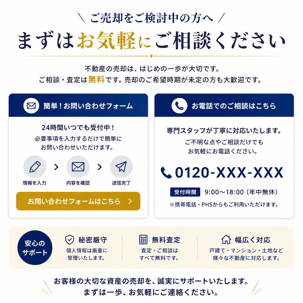 今すぐお問い合わせを！