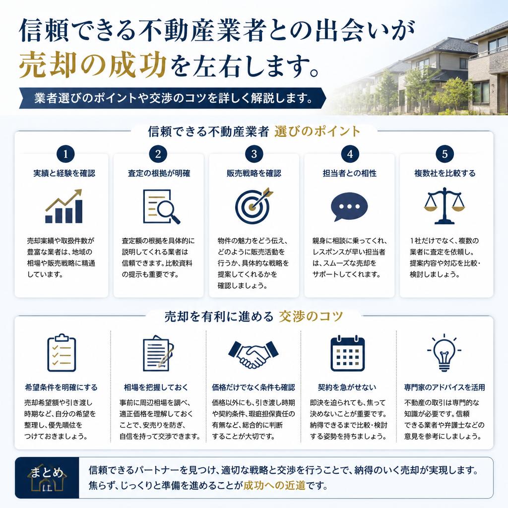 業者の選び方と交渉術