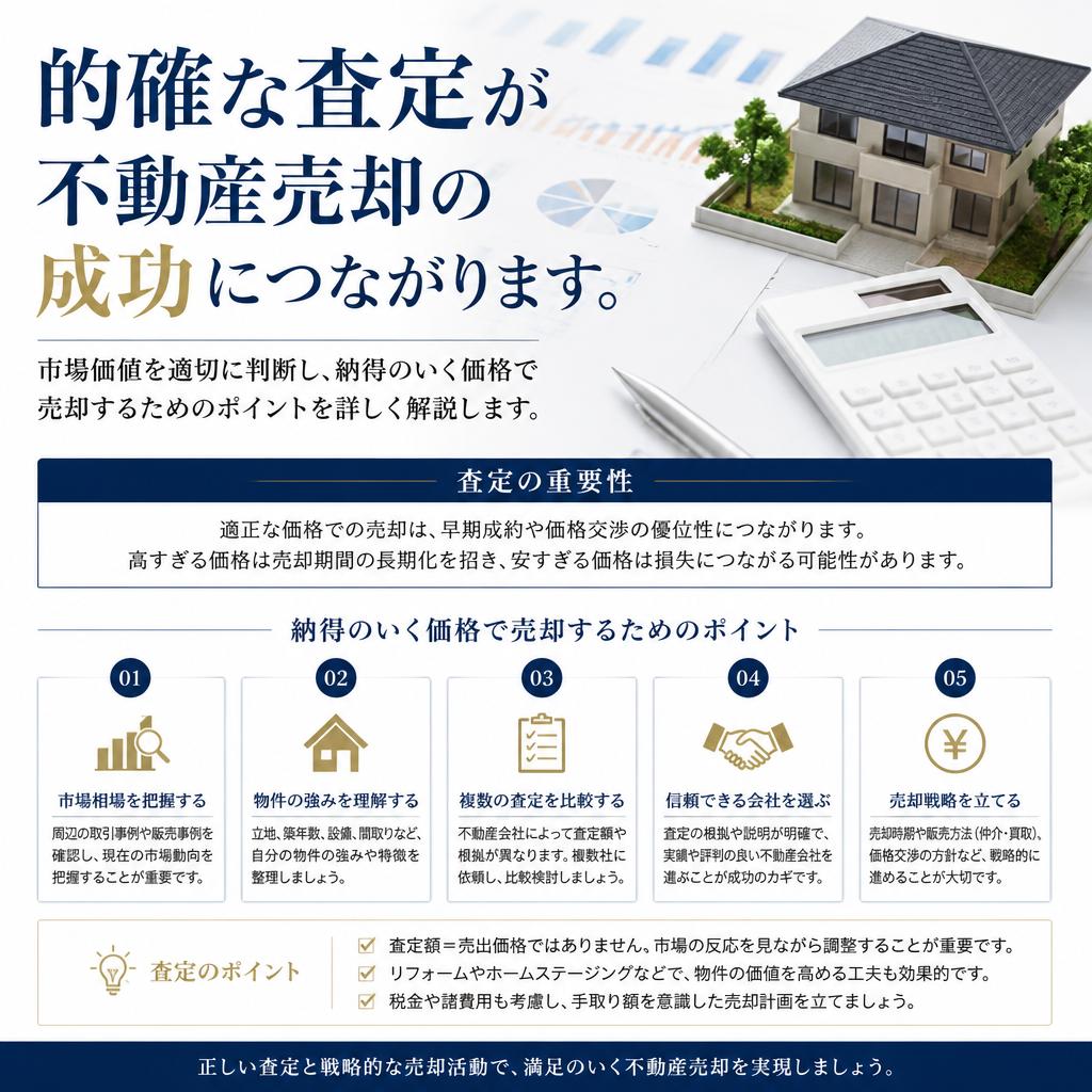 売却価格査定の重要性