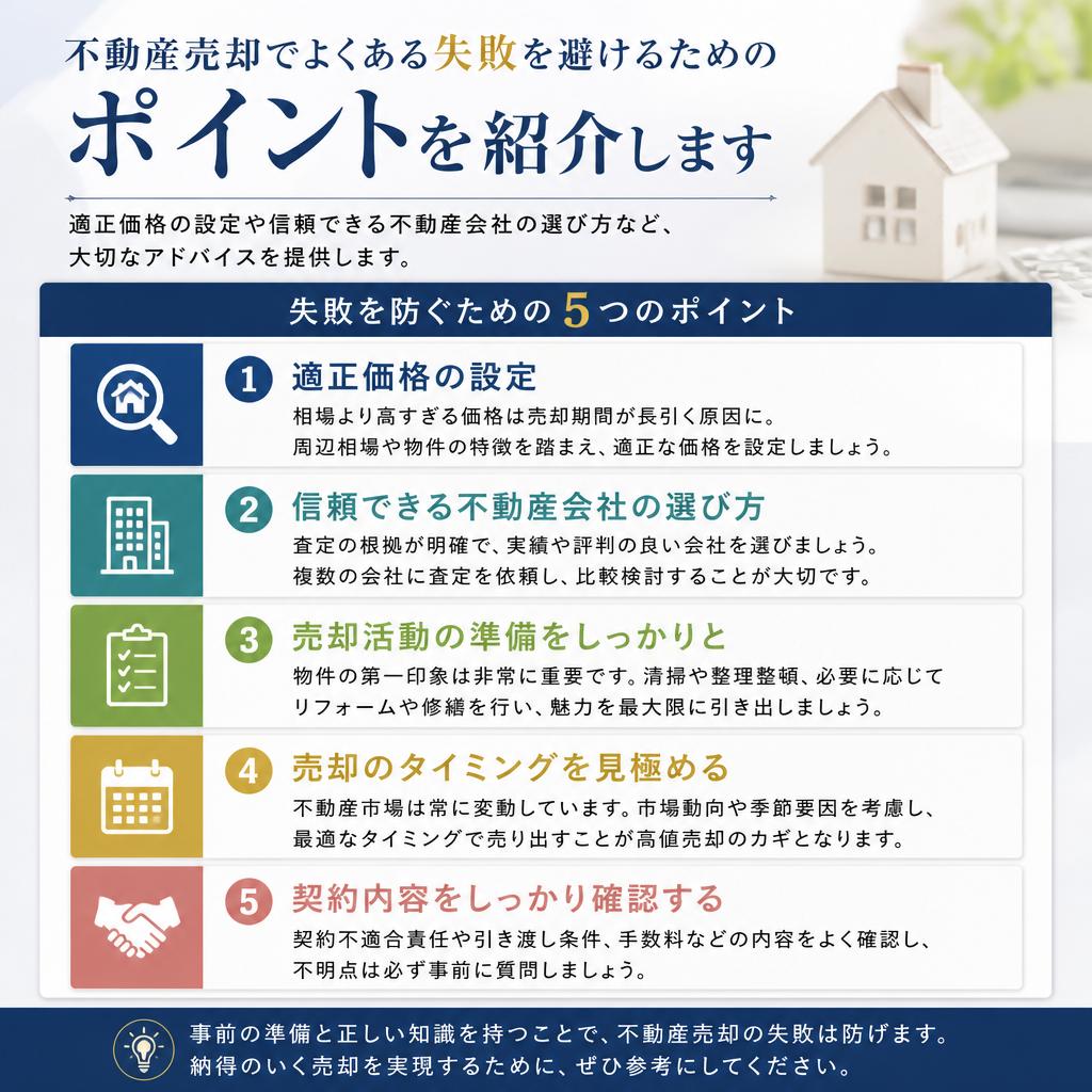 失敗しないためのポイント