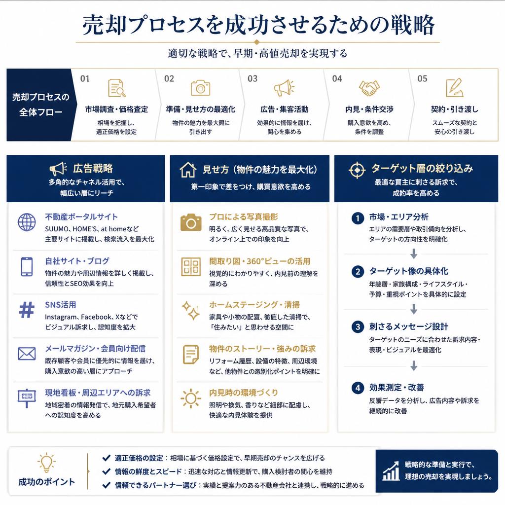 効果的な売却プロセスの構築