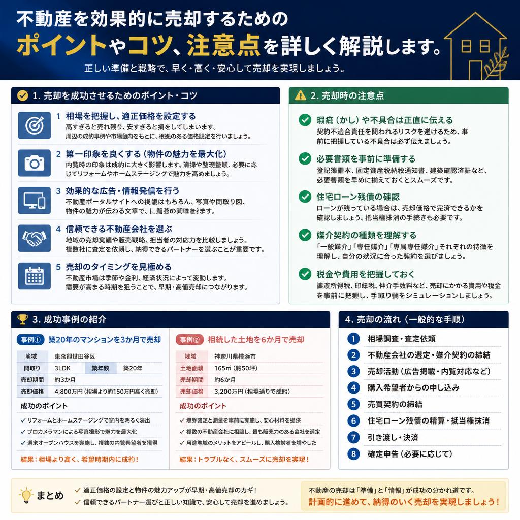 4. 売却時のポイント