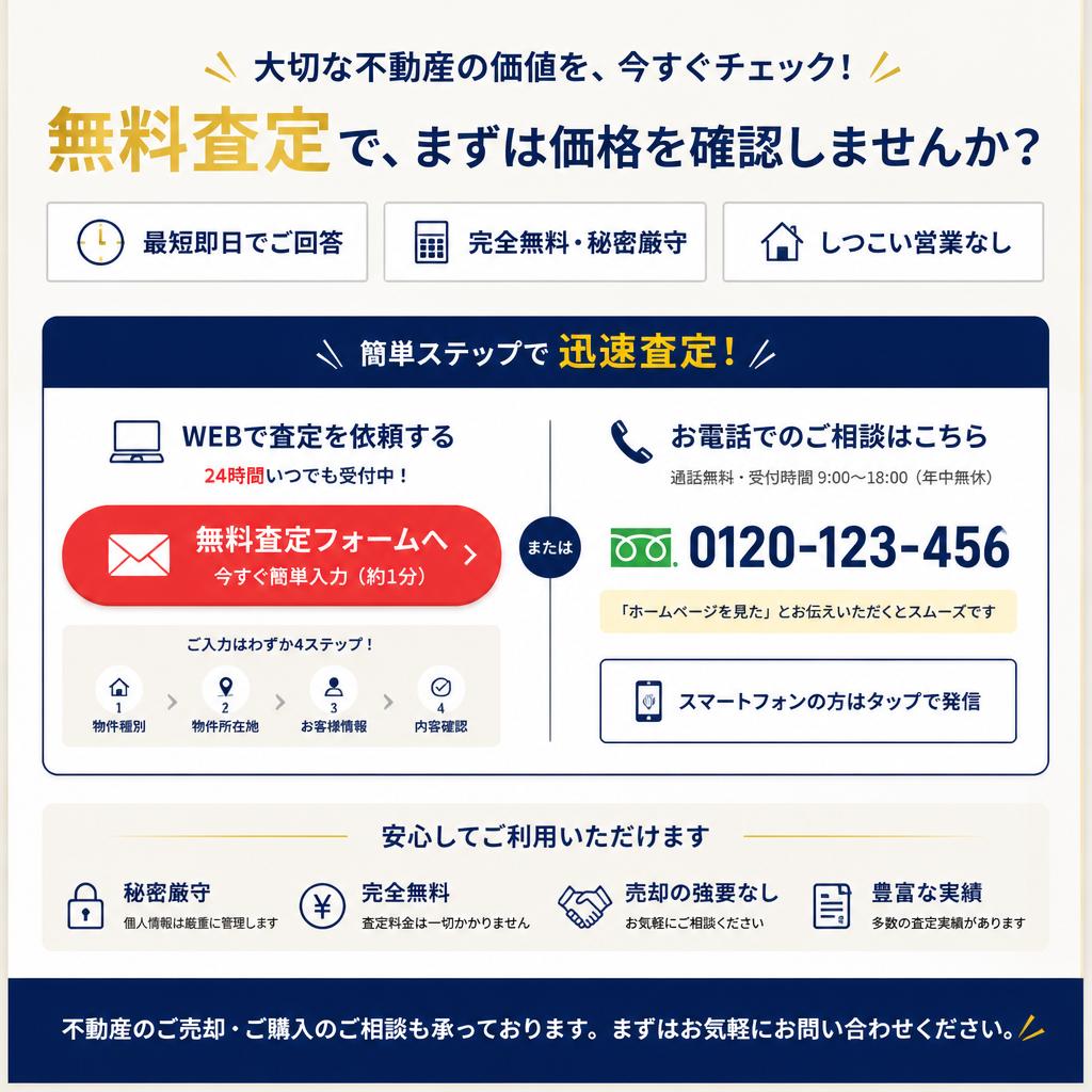 7. 今すぐ査定を依頼！