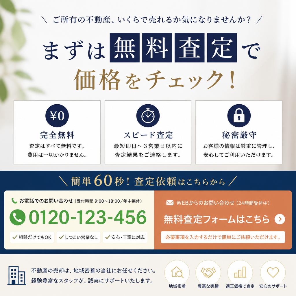 あなたの空き家の価値を知ろう！