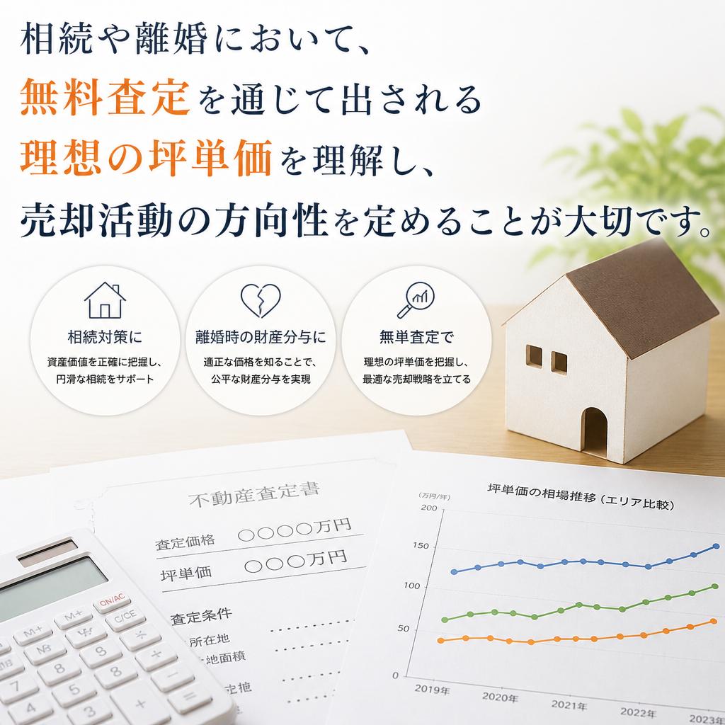 無料査定で理想の売却価格を把握