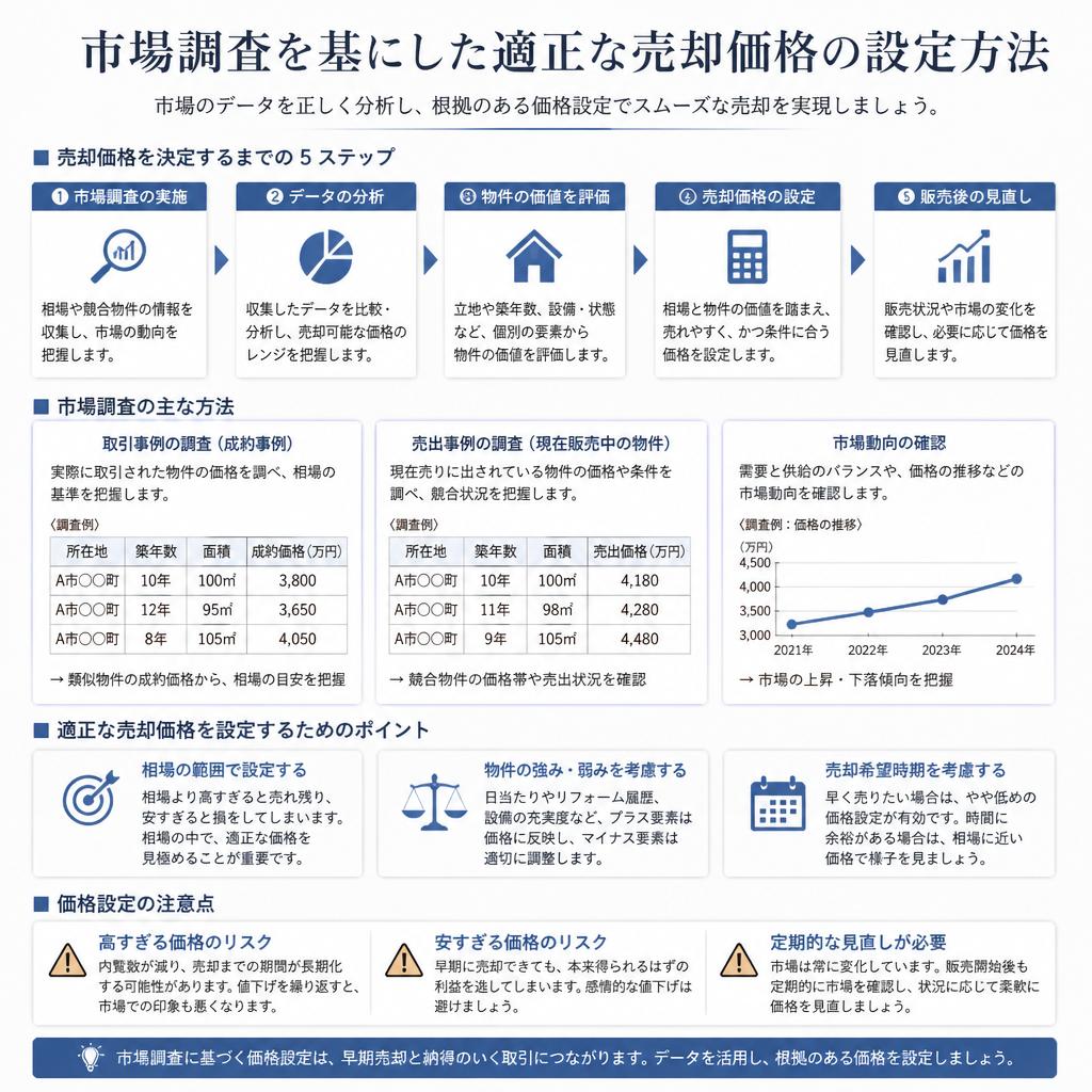 2. 売却価格の適正化を目指す！
