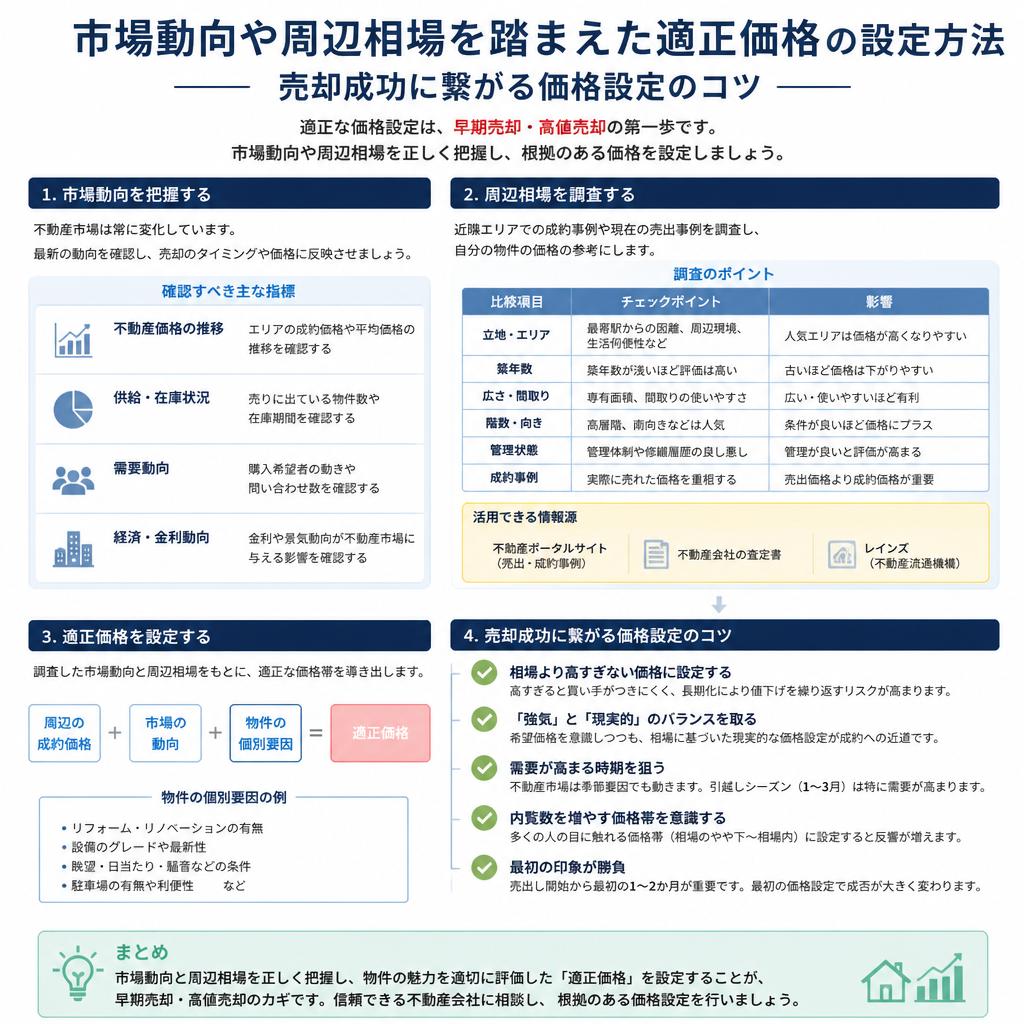 2. 適正価格の設定が鍵