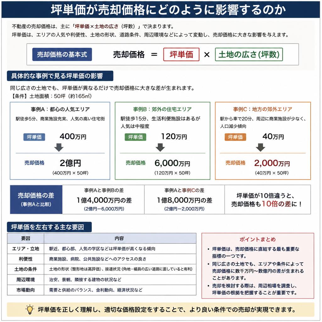 坪単価の重要性