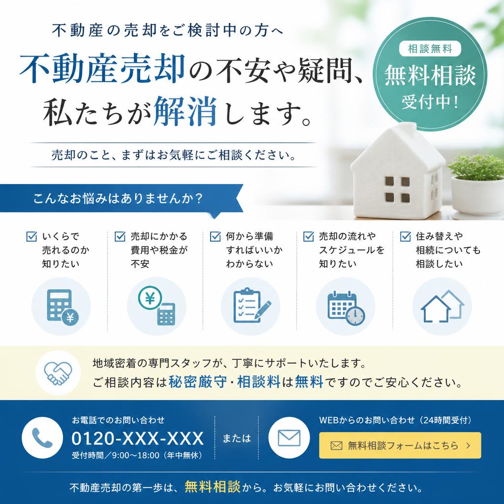 まずは無料相談から！