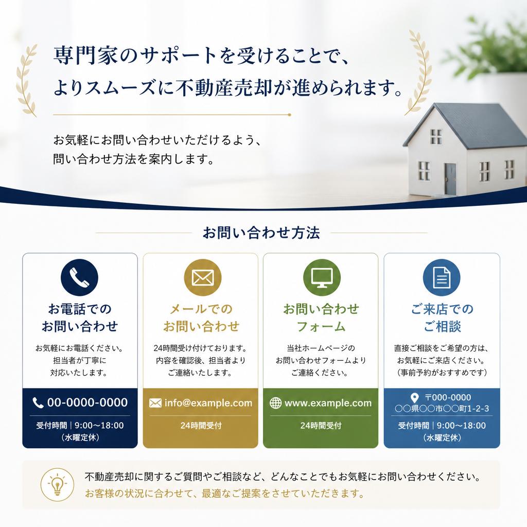 7. お問い合わせで安心を！専門家に相談しよう