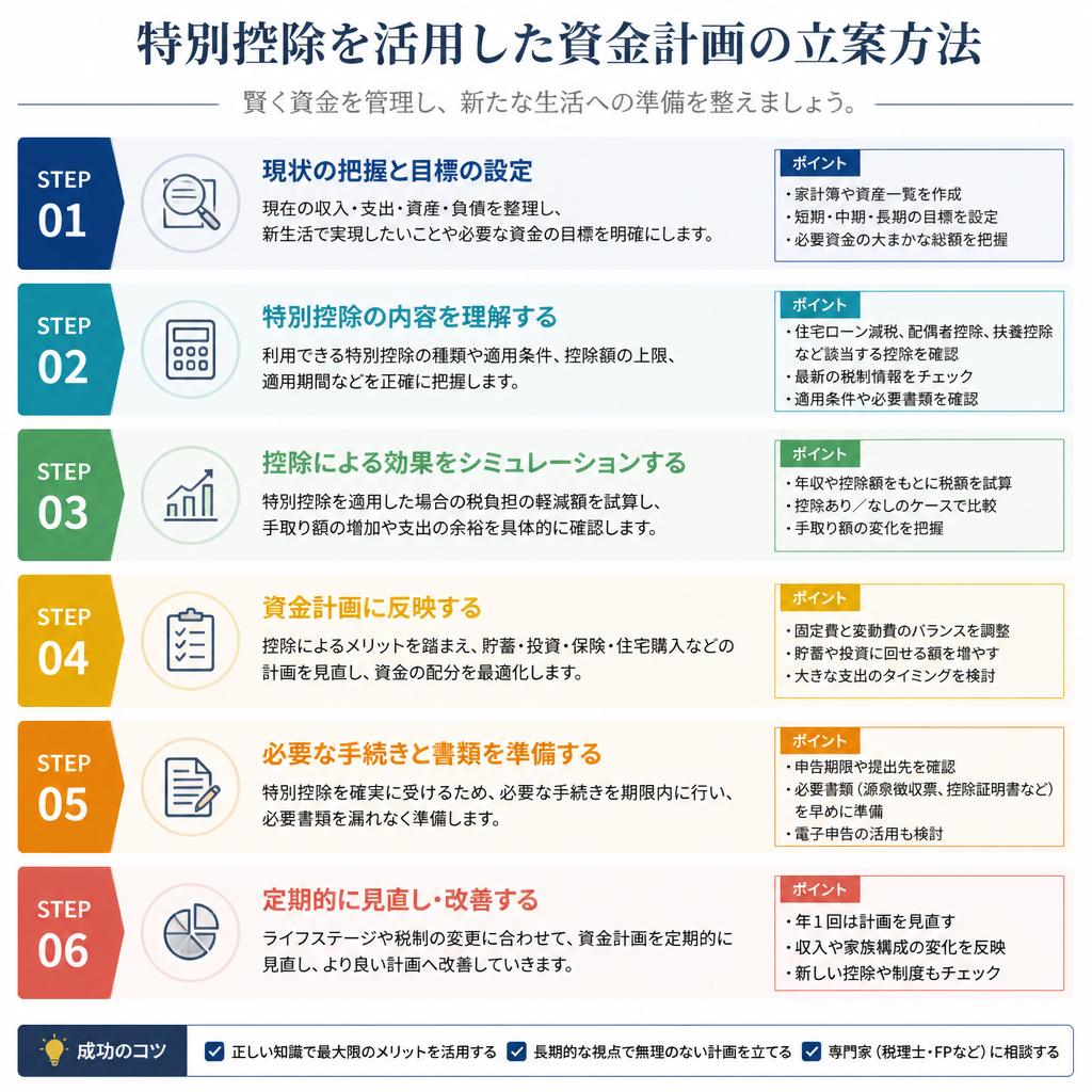 税金対策を通じた資金計画の立て方