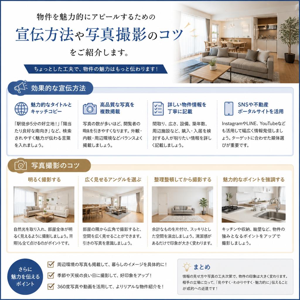 5. 効果的な物件の宣伝方法