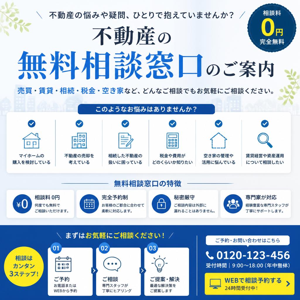 7. 無料相談窓口の案内