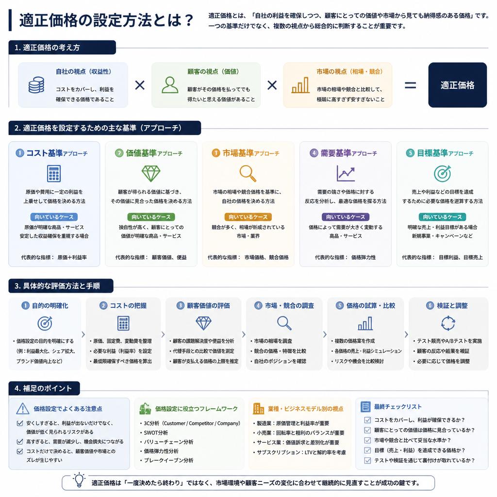 適正価格とは?