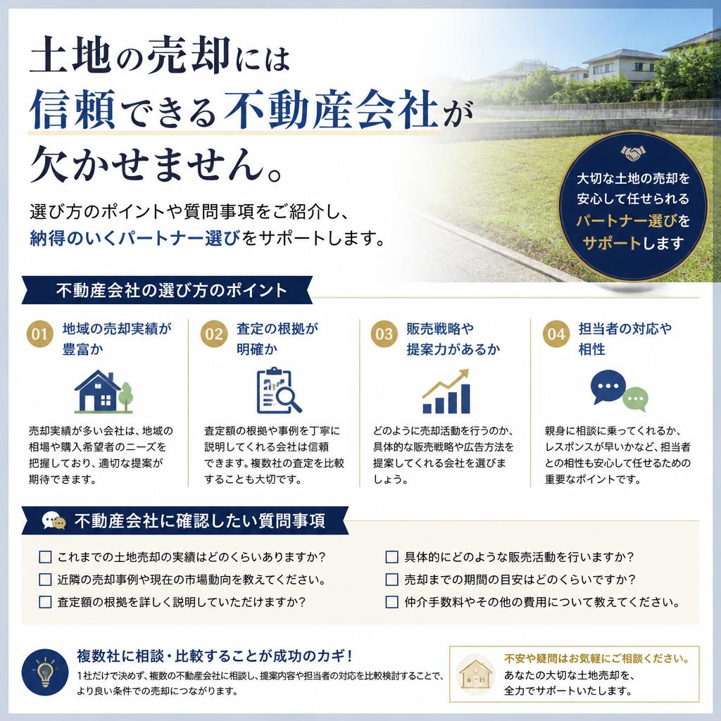 信頼できる不動産会社の選び方