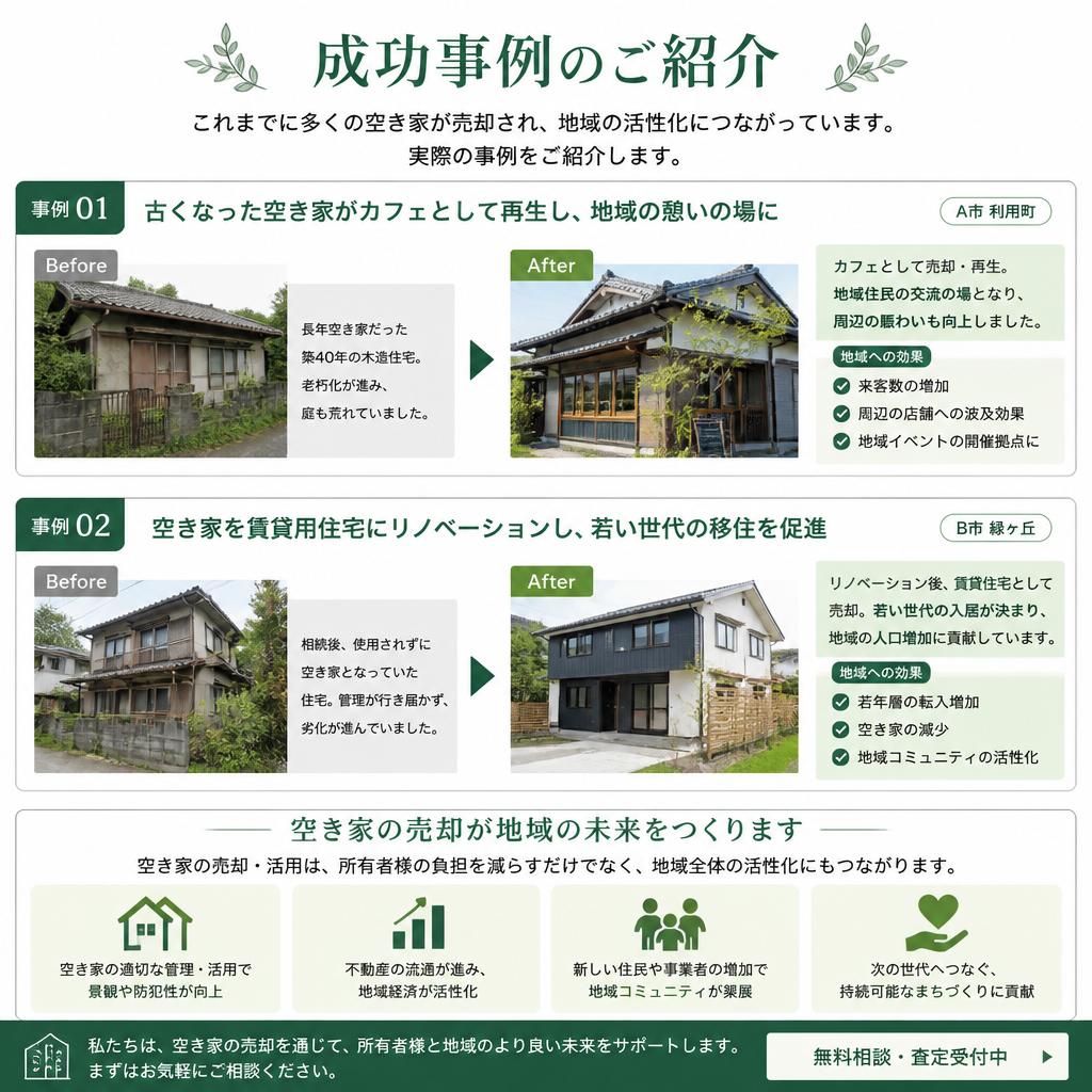 5. 事例紹介：成功した空き家売却