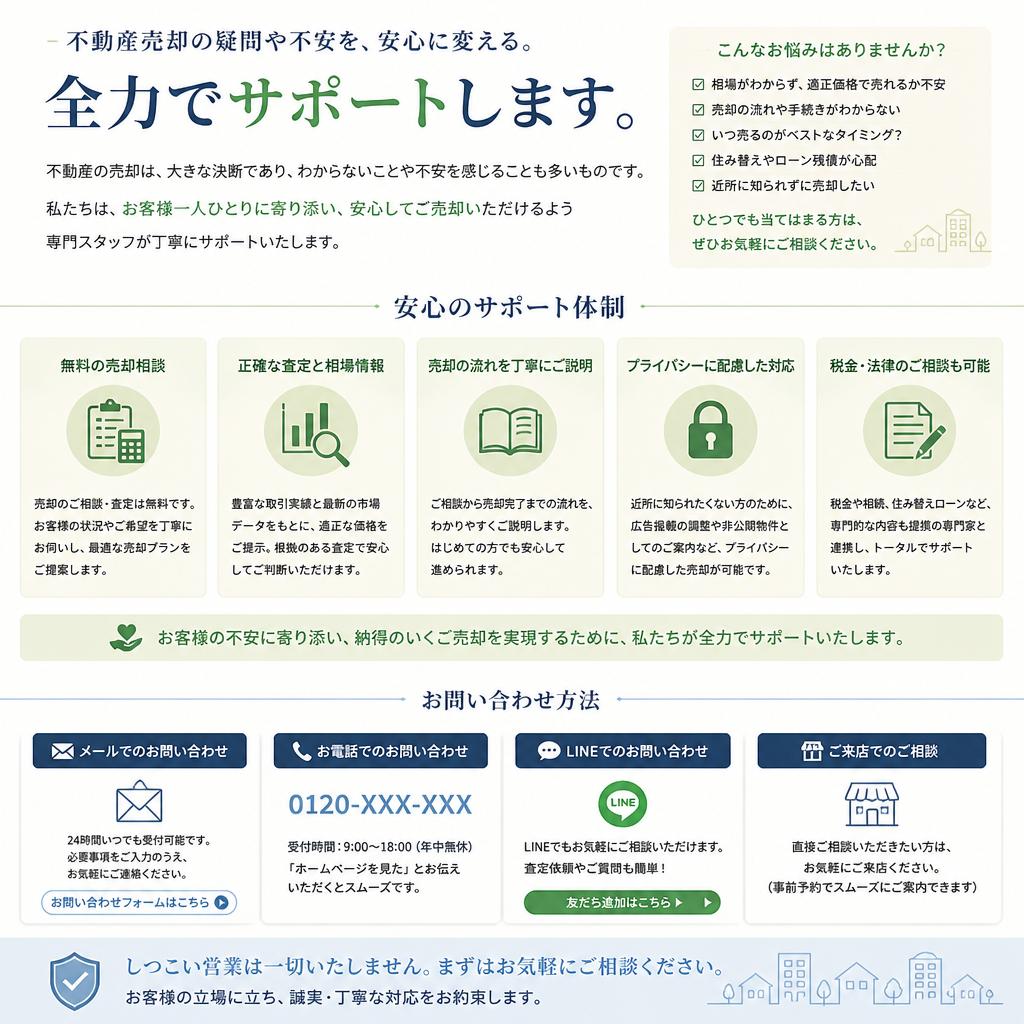 お気軽にお問い合わせください