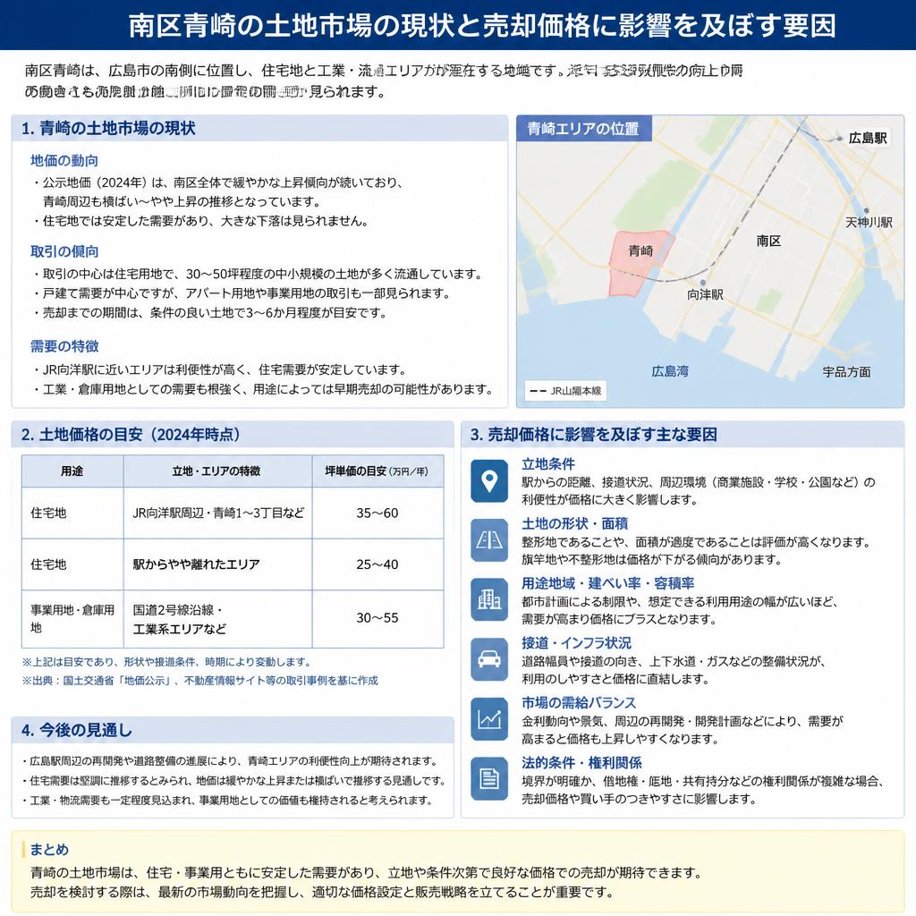 土地売却に影響する市場動向