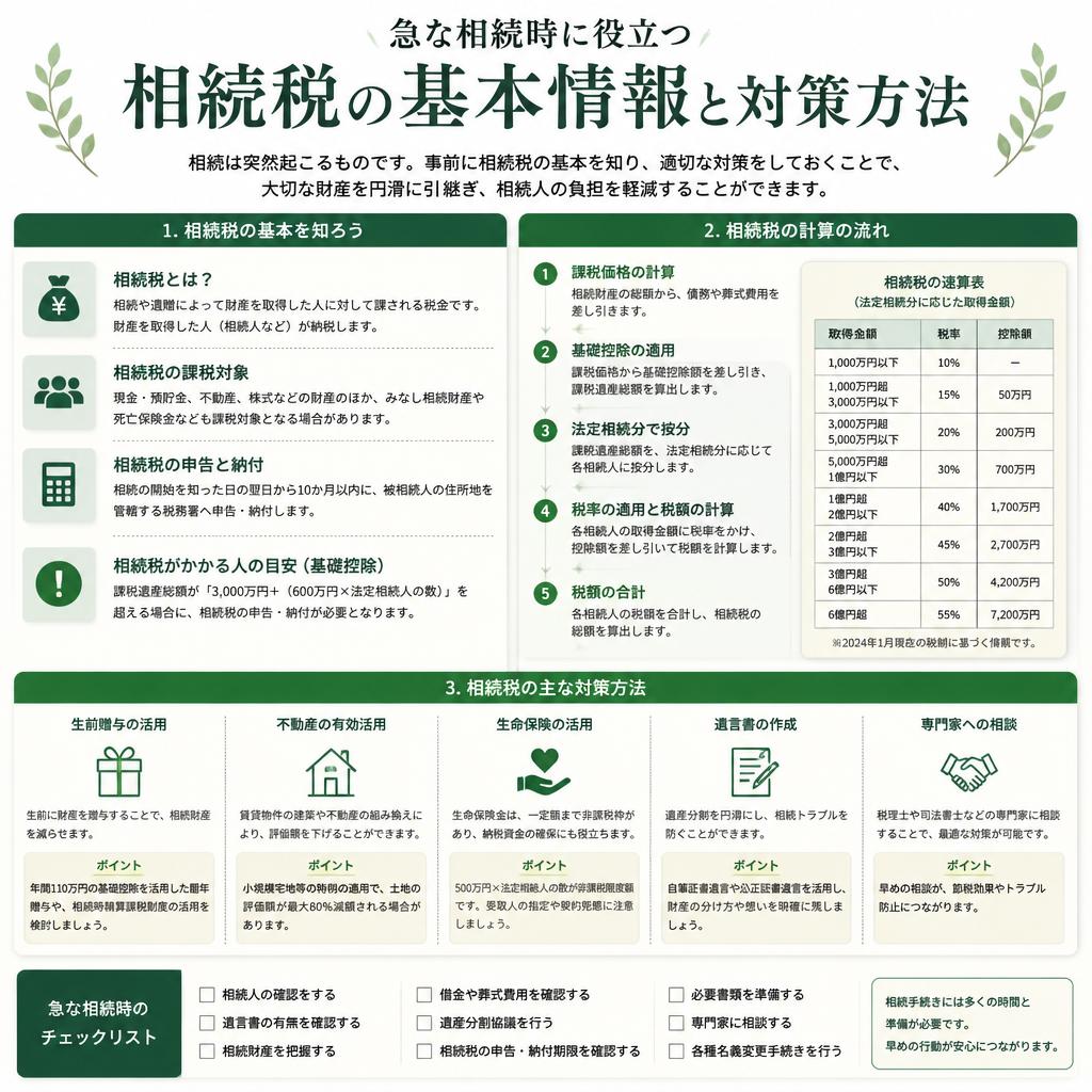 相続税対策を考える