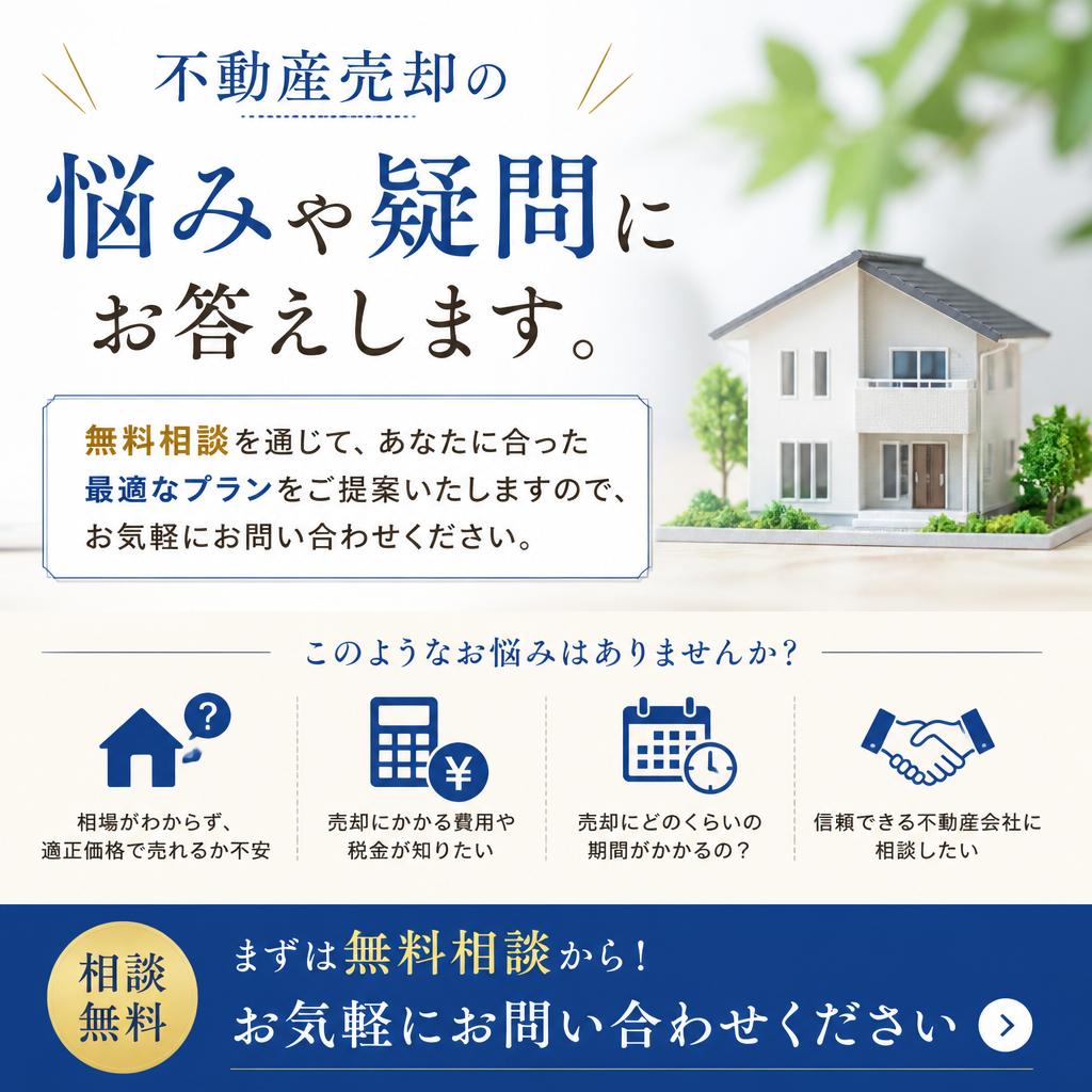 7. お問い合わせ：あなたの不動産売却をサポートします！