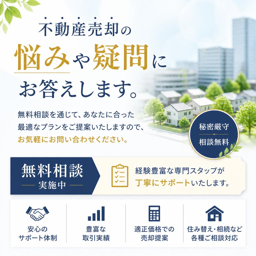 7. お問い合わせ：あなたの不動産売却をサポートします！