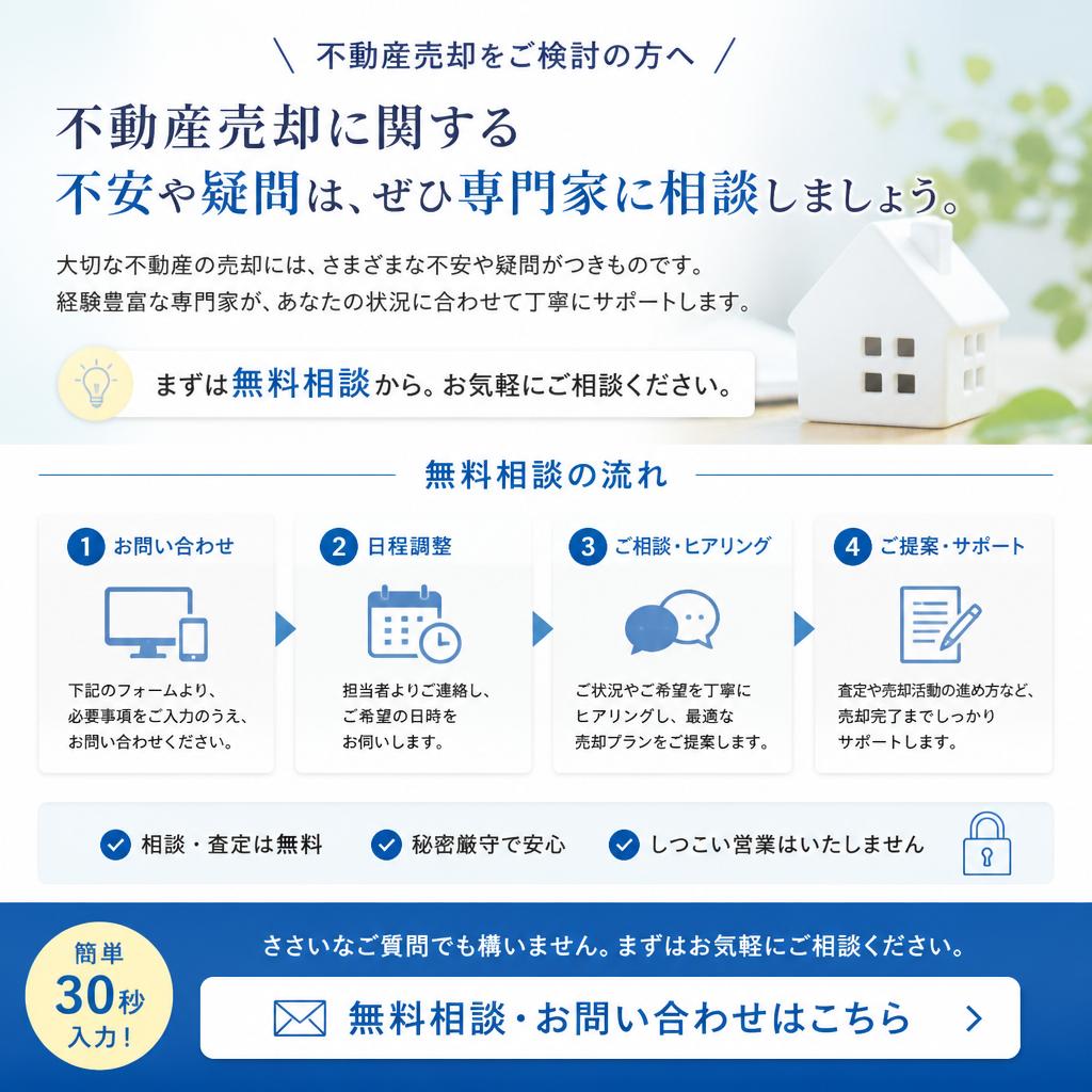 まずは気軽に相談してみよう！