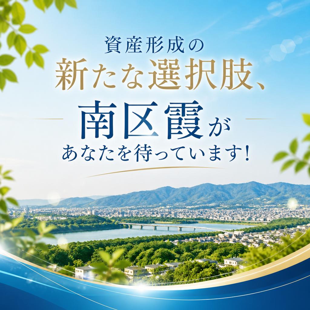 資産形成の新たな選択肢、南区霞があなたを待っています！