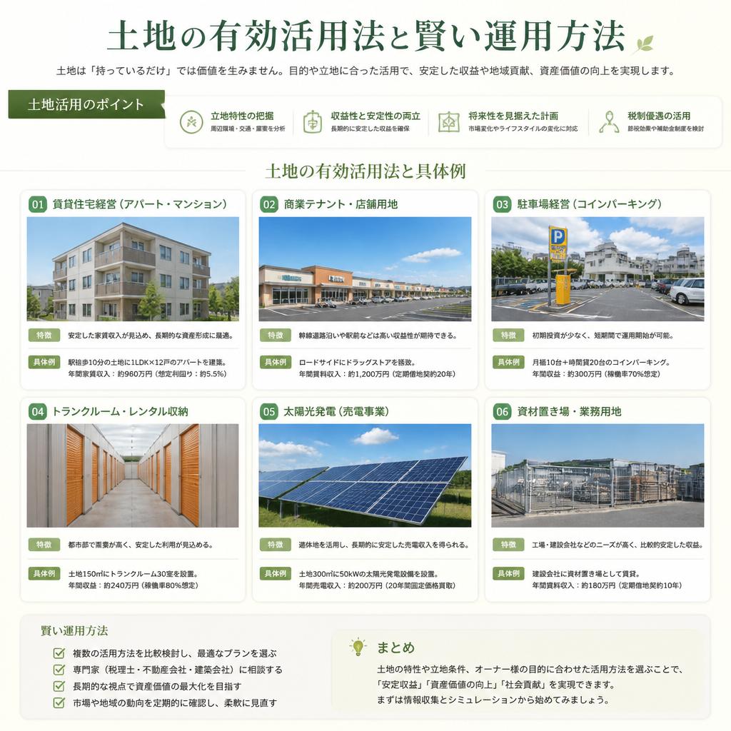 5. 土地活用の賢い選択