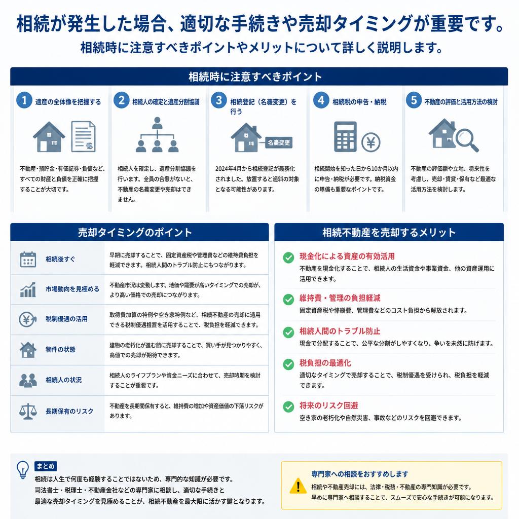 相続時の不動産売却の重要性