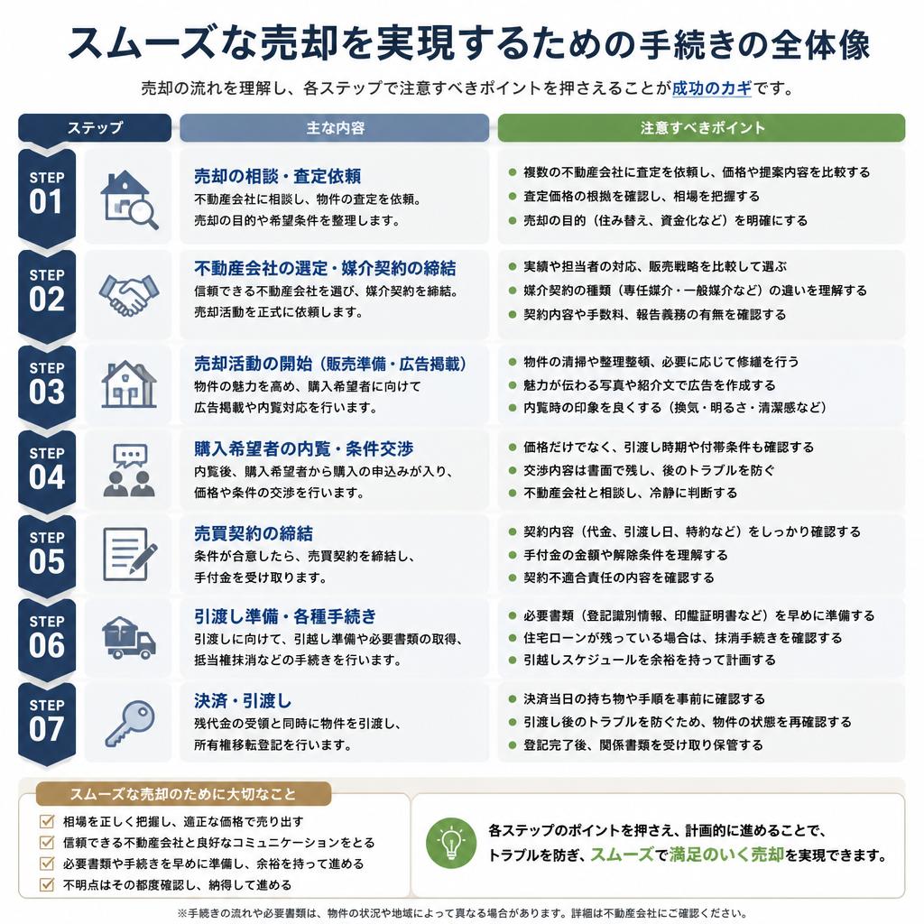 2. 不動産売却の流れ
