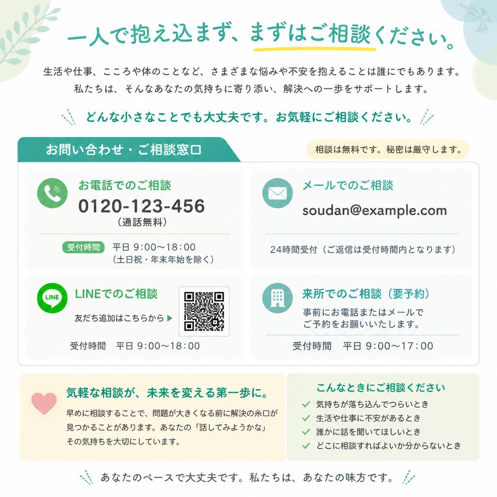 7. お問い合わせ・相談窓口