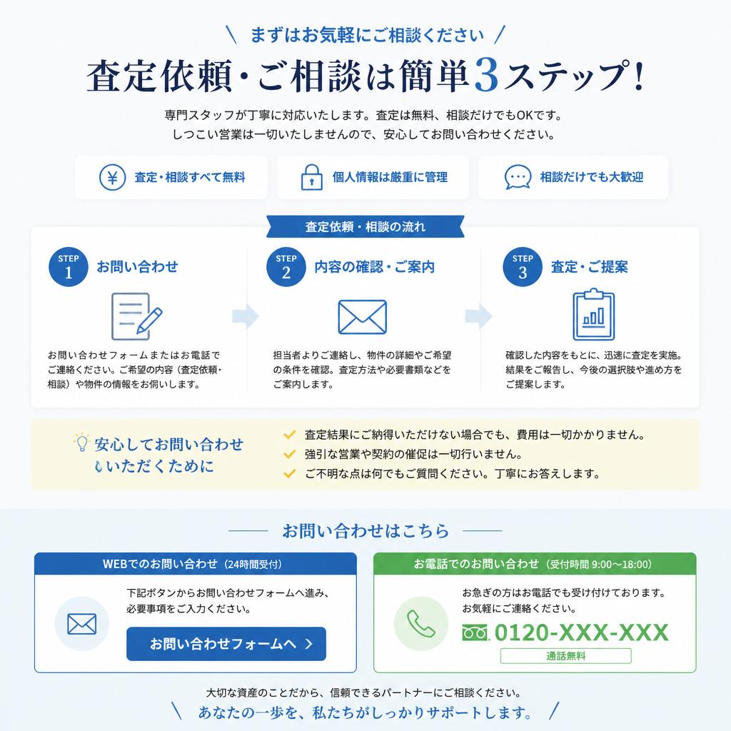 今すぐお問い合わせを！