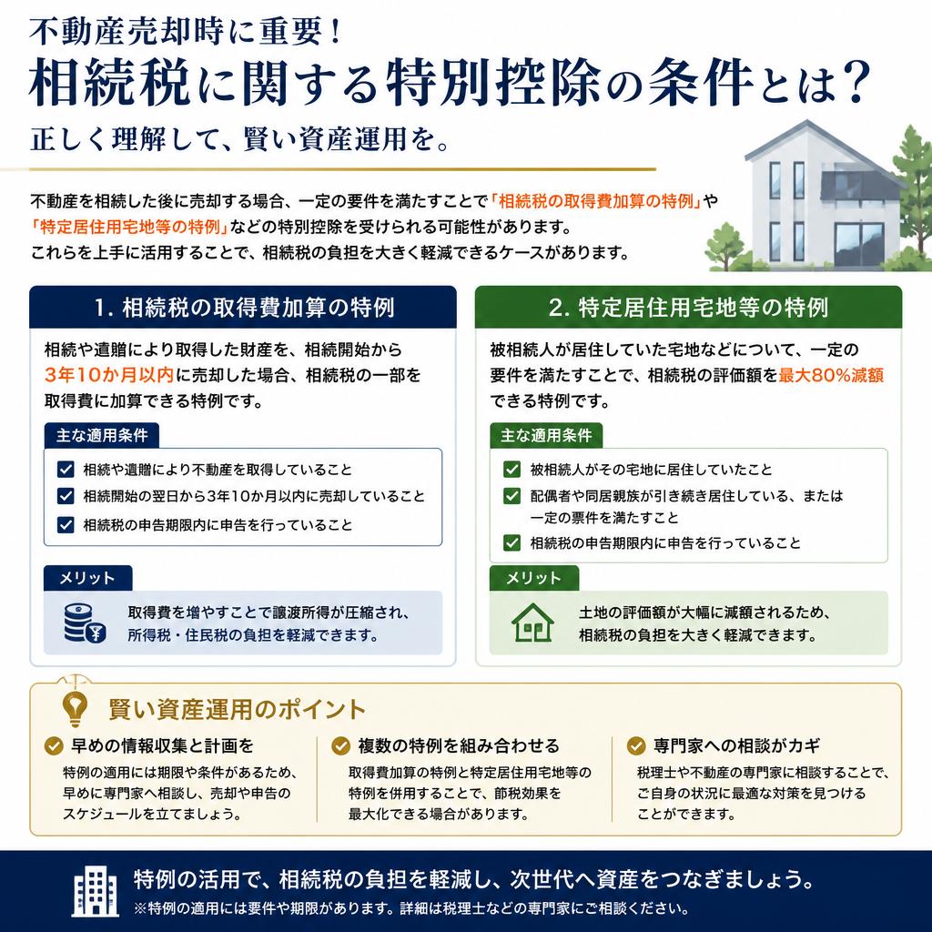 4. 相続税と特別控除の条件
