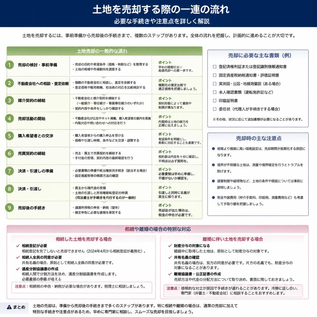 不動産売却の流れ