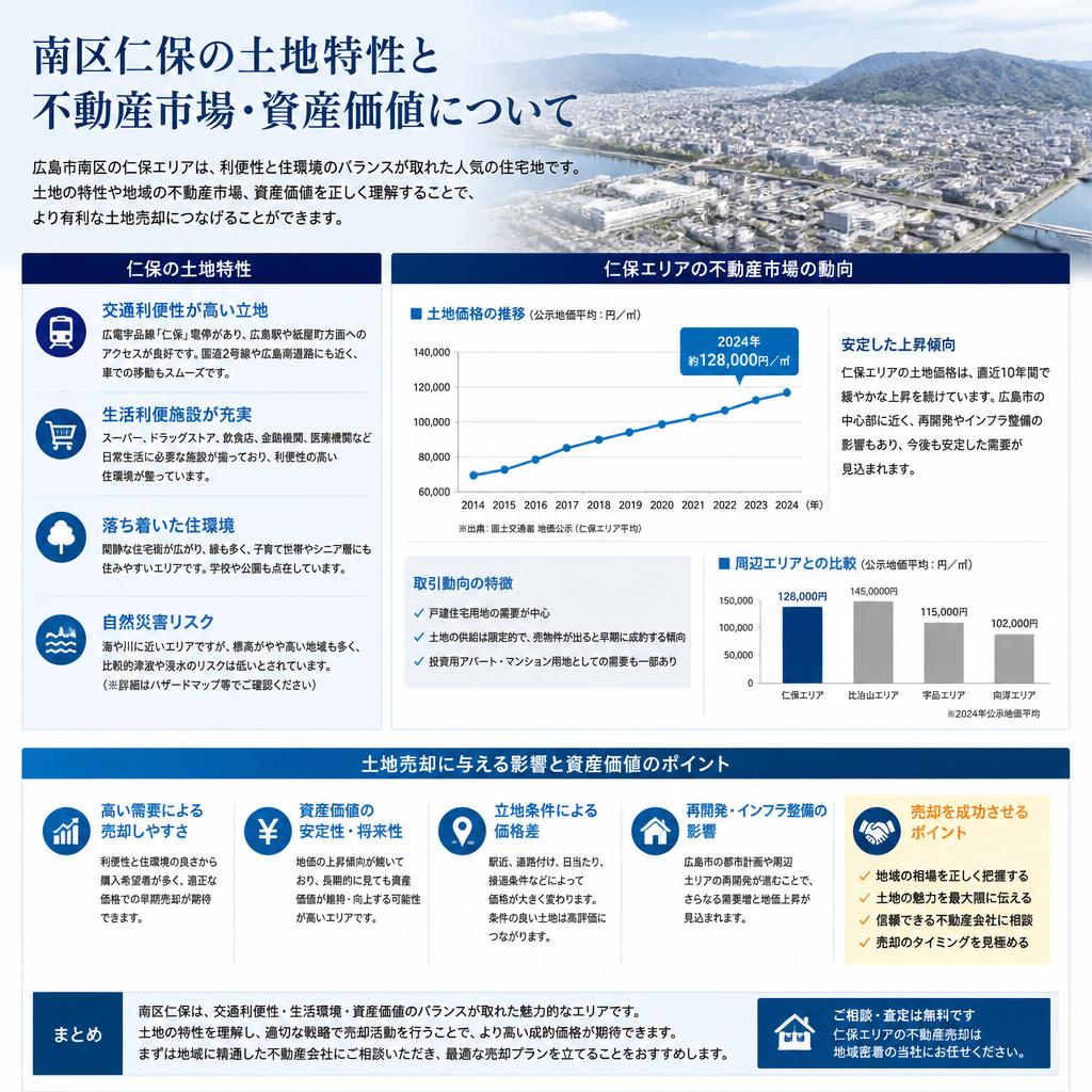 南区仁保の土地の特性