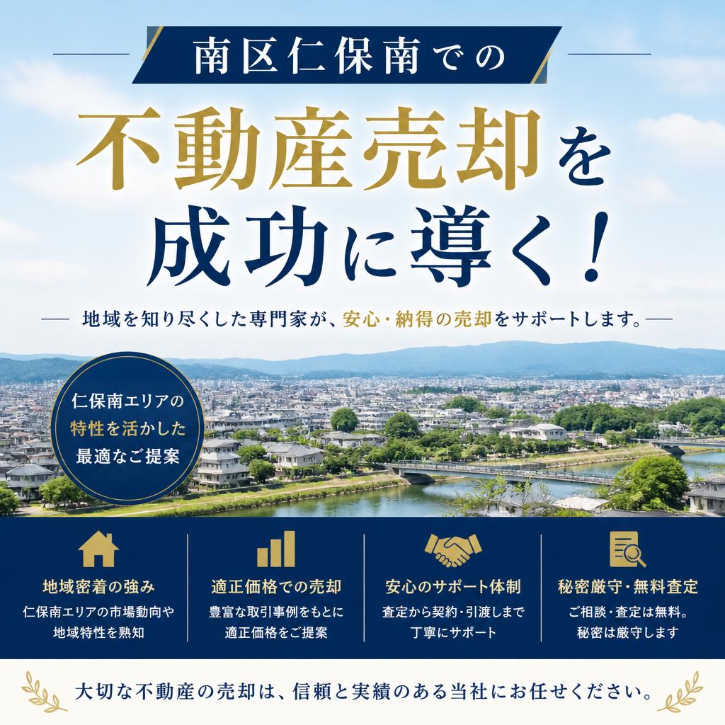 南区仁保南での不動産売却を成功に導く！