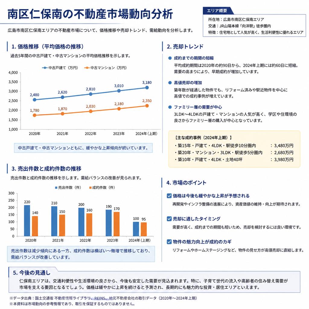 南区仁保南の市場動向