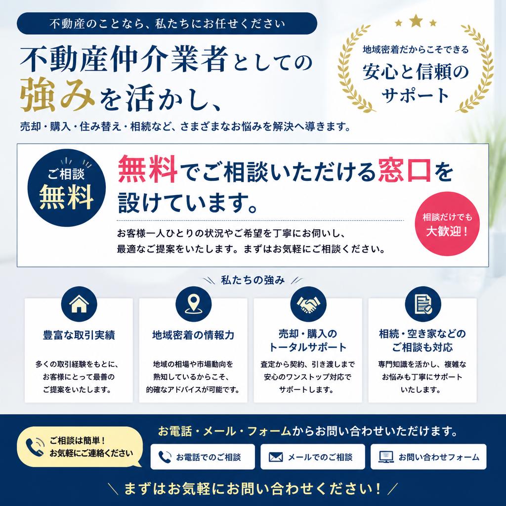 専門家への無料相談のご案内