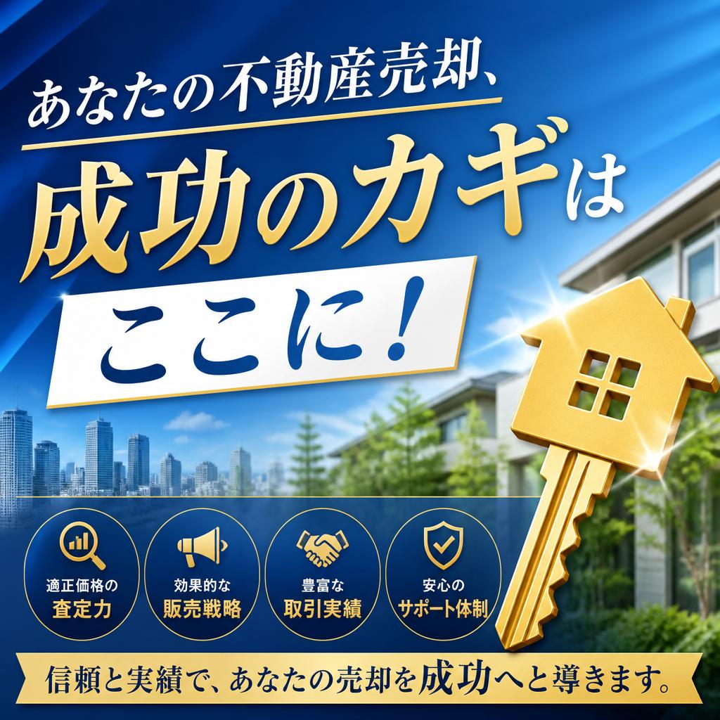 南区仁保新町であなたの不動産売却、成功のカギはここに！