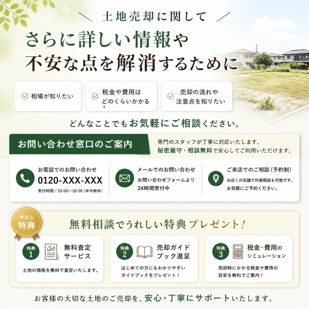 お問い合わせ・無料相談のご案内