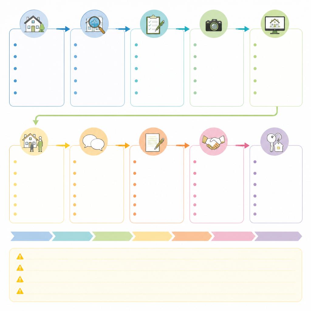 5. 売却活動のプロセスとtimeline