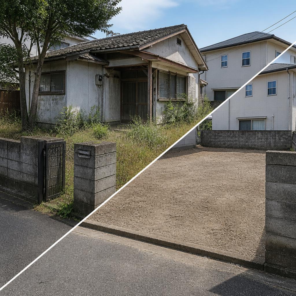古家付き土地の売却、あなたはどうしますか？